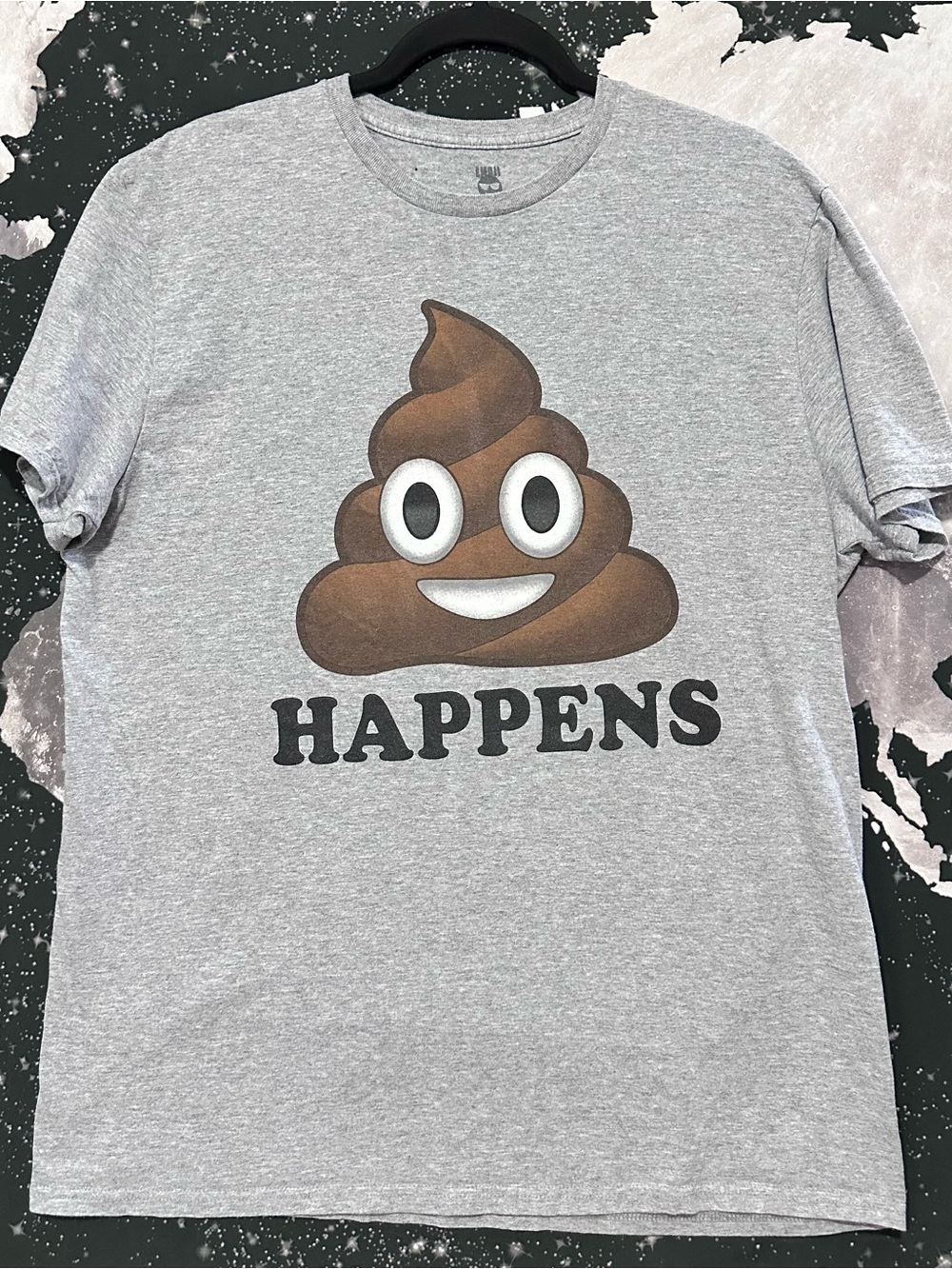 Emoji World Women’s Funny Smiley Face Shirt